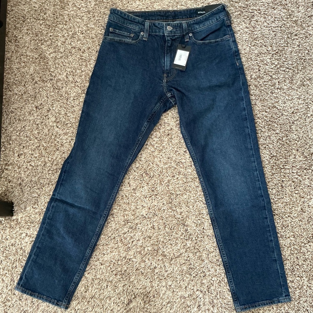 Bonobos Dark Wash Men's Jeans 31x30 Slim NWT
